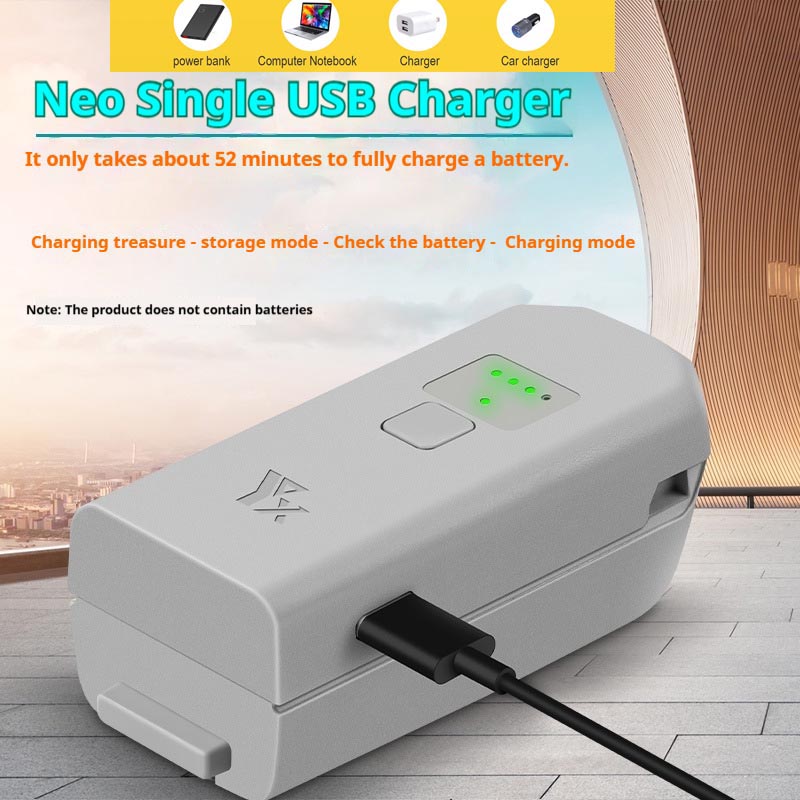 Pengisi daya baterai USB dua a - Drone Power Bank ulasan dan harga