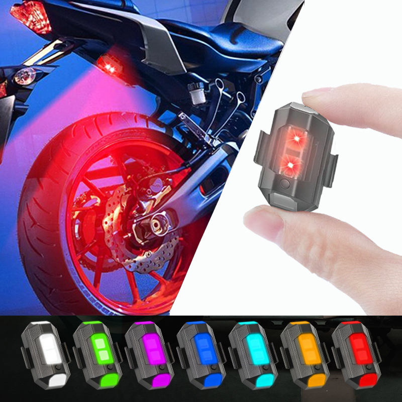 Lampu Sepeda Motor Lampu Strob - Drone Beacon Light ulasan dan harga