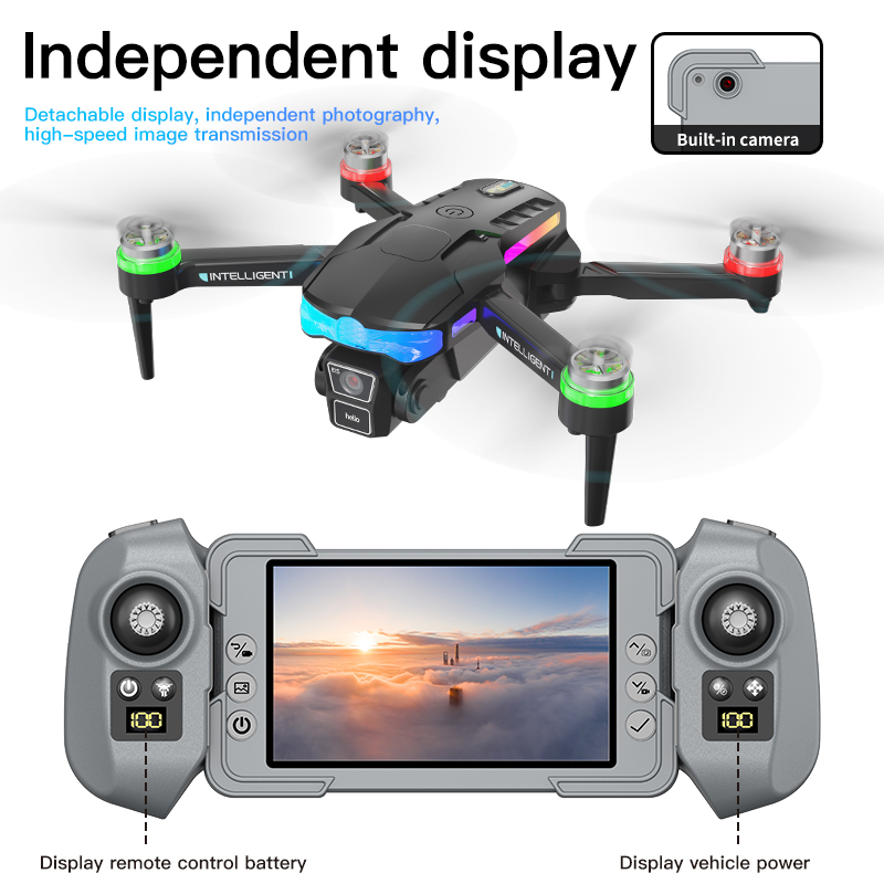 F177 Drone Kontrol Layar 8K Ka - Drone Controller Screen ulasan dan harga