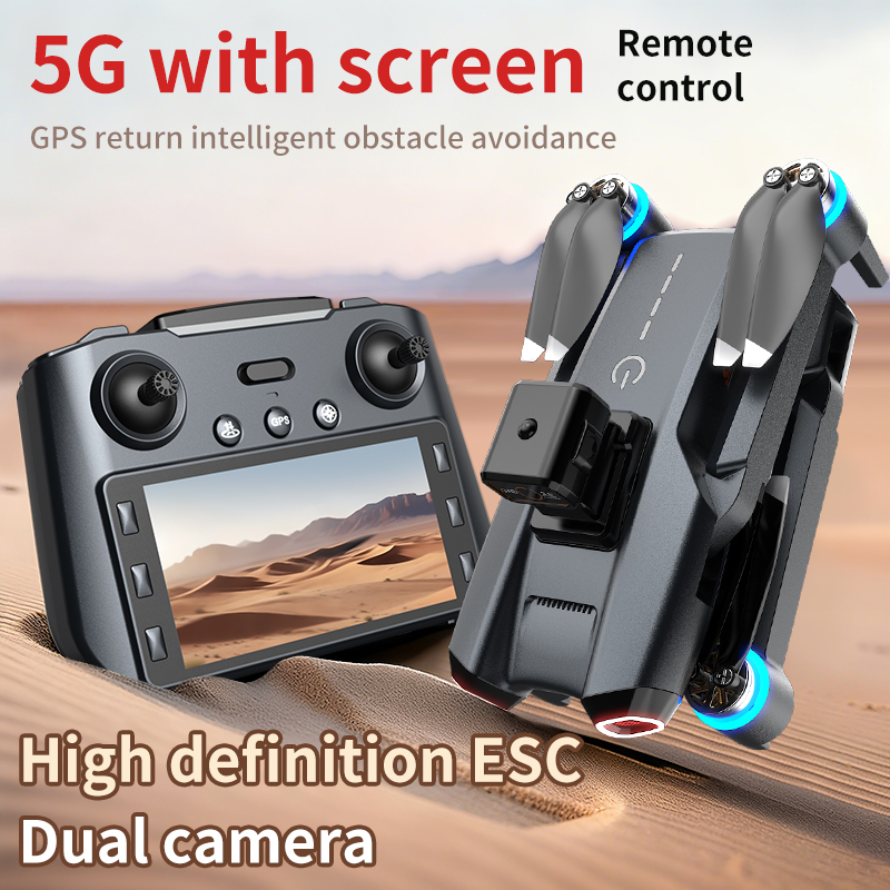 814 Drone Profesional Kamera 4 - Drone Controller Screen ulasan dan harga